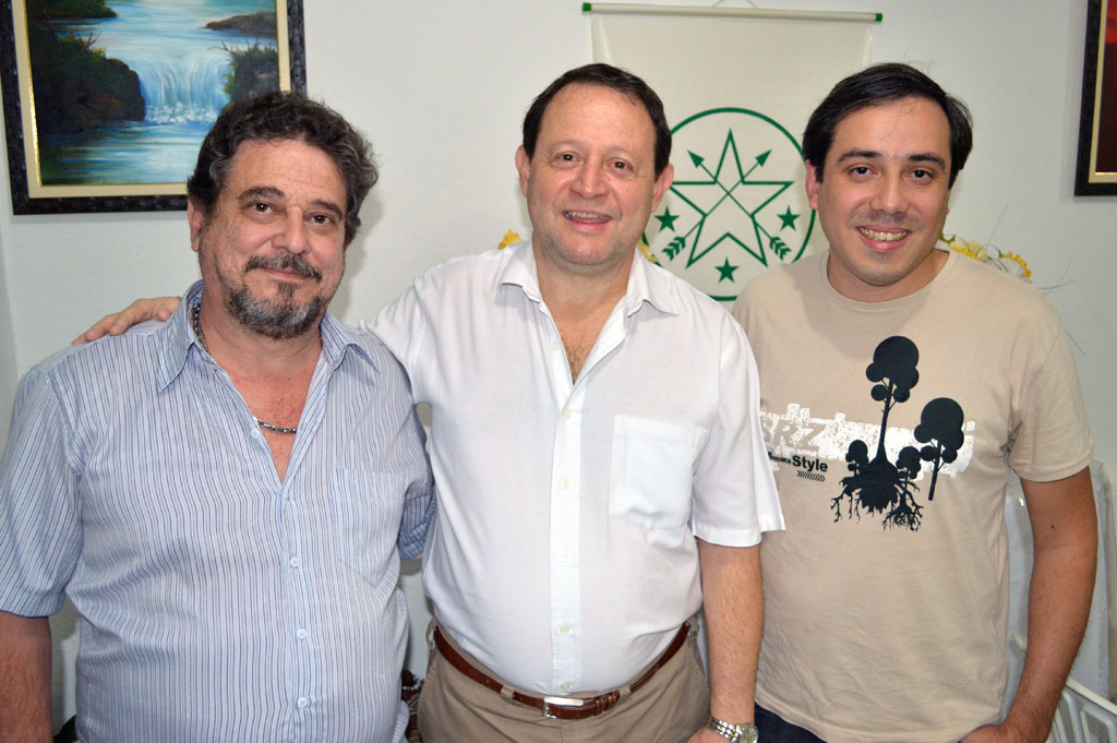 Armando Arsenio, Manoel Lopes e Alexander Irapoan